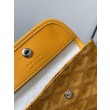 Borse Replica tote Goyard Anjou Saint Louis Mini tela goyardine/pelle di vitello Giallo