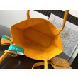 Borse Replica tote Goyard Anjou Saint Louis Mini tela goyardine/pelle di vitello Giallo