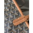 Borsa tote Goyard Anjou Saint Louis Mini tela goyardine/pelle di vitello marrone