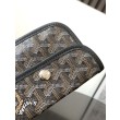 Borse Replica tote Goyard Anjou Saint Louis Mini tela goyardine/pelle di vitello nera