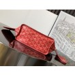 Borsa tote Goyard Anjou Saint Louis Mini tela goyardine/pelle di vitello Rosso