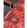 Borsa tote Goyard Anjou Saint Louis Mini tela goyardine/pelle di vitello Rosso