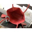 Borsa tote Goyard Anjou Saint Louis Mini tela goyardine/pelle di vitello Rosso