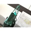 Borsa Replica 1:1 tote Goyard Anjou Saint Louis Mini tela goyardine/pelle di vitello Verde