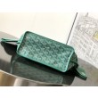 Borsa Replica 1:1 tote Goyard Anjou Saint Louis Mini tela goyardine/pelle di vitello Verde