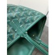 Borsa Replica 1:1 tote Goyard Anjou Saint Louis Mini tela goyardine/pelle di vitello Verde