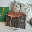 Borsa tote Goyard Hardy PM tela goyardine marrone