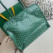 Borsa tote Goyard Hardy PM tela goyardine verde
