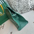 Borsa tote Goyard Hardy PM tela goyardine verde