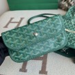 Borsa tote Goyard Hardy PM tela goyardine verde