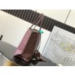 Borse tote Goyard Saint Louis PM/GM Spalmata Goyardine bordeaux