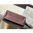 Borse tote Goyard Saint Louis PM/GM Spalmata Goyardine bordeaux