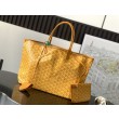 Borse tote Goyard Saint Louis PM/GM Spalmata Goyardine Giallo