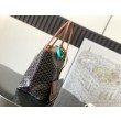 Borse tote Goyard Saint Louis PM/GM Spalmata Goyardine marrone