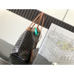 Borse tote Goyard Saint Louis PM/GM Spalmata Goyardine marrone