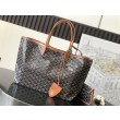 Borse tote Goyard Saint Louis PM/GM Spalmata Goyardine marrone
