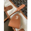 Borse tote Goyard Saint Louis PM/GM Spalmata Goyardine marrone
