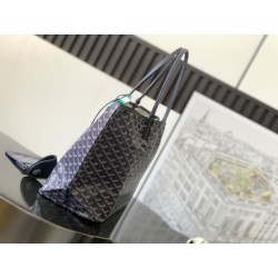 Borse tote Goyard Saint Louis PM/GM Spalmata Goyardine Nero