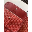 Borse tote Goyard Saint Louis PM/GM Spalmata Goyardine Rosso