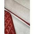 Borse tote Goyard Saint Louis PM/GM Spalmata Goyardine Rosso