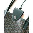 Borse tote Goyard Saint Louis PM/GM Spalmata Goyardine verde