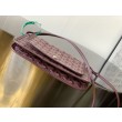 Pochette Goyard Plumet con iniziali Bordeaux