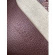 Pochette Goyard Plumet con iniziali Bordeaux
