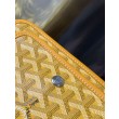 Pochette Goyard Plumet con iniziali Giallo