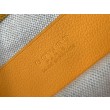 Pochette Goyard Plumet con iniziali Giallo