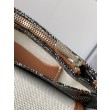 Pochette Goyard Plumet con iniziali Marrone