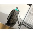Pochette Goyard Plumet con iniziali Nero