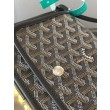 Pochette Goyard Plumet con iniziali Nero