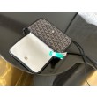Pochette Goyard Plumet con iniziali Nero