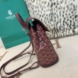 Zaino Goyard Alpin Mini Tela Goyardine Borgogna