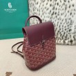 Zaino Goyard Alpin Mini Tela Goyardine Borgogna