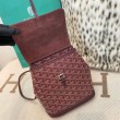 Zaino Goyard Alpin Mini Tela Goyardine Borgogna