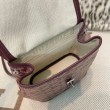 Zaino Goyard Alpin Mini Tela Goyardine Borgogna