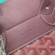 Zaino Goyard Alpin Mini Tela Goyardine Borgogna