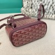 Zaino Goyard Alpin Mini Tela Goyardine Borgogna
