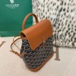 Zaino Goyard Alpin Mini Tela Goyardine marrone