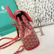 Zaino Goyard Alpin Mini Tela Goyardine rossa