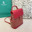 Zaino Goyard Alpin Mini Tela Goyardine rossa