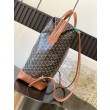 Zaino Goyard Cisalpin Goyardine marrone