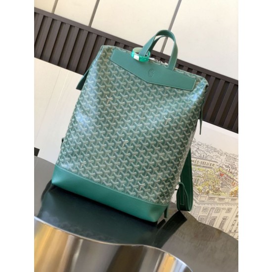 Zaino Goyard Cisalpin Goyardine Verde