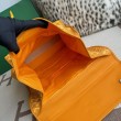 Zaino morbido Goyard Saint Léger in tela Goyardine Giallo