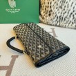 Zaino morbido Goyard Saint Léger in tela Goyardine nera