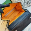 Zaino morbido Goyard Saint Léger in tela Goyardine nera