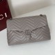 Replica di lusso Borsa a tracolla grande Gucci GG Marmont 850659 Grigio Imitazioni Cloni Borsa a tracolla grande Gucci GG Marmont 850659 Grigio firmate