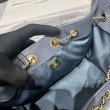 Borsa a mano Chanel 25 Mini trapuntata AS5631 scamosciata Blu