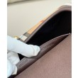 Borsa a tracolla Burberry Highlands caffè scuro